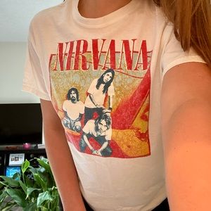 Nirvana grunge tee